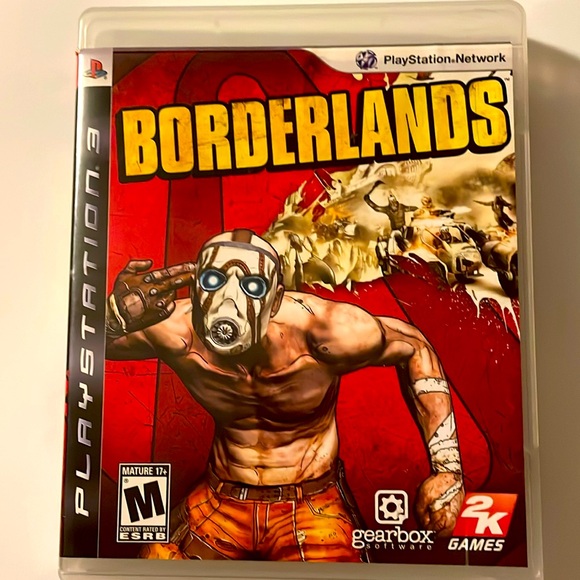 Borderlands PlayStation 3 PS3 Game disc, case and booklet EUC 2K games - Picture 1 of 9